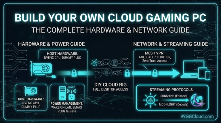 Build Your Own Cloud Gaming PC: The Complete Hardware & Network Guide