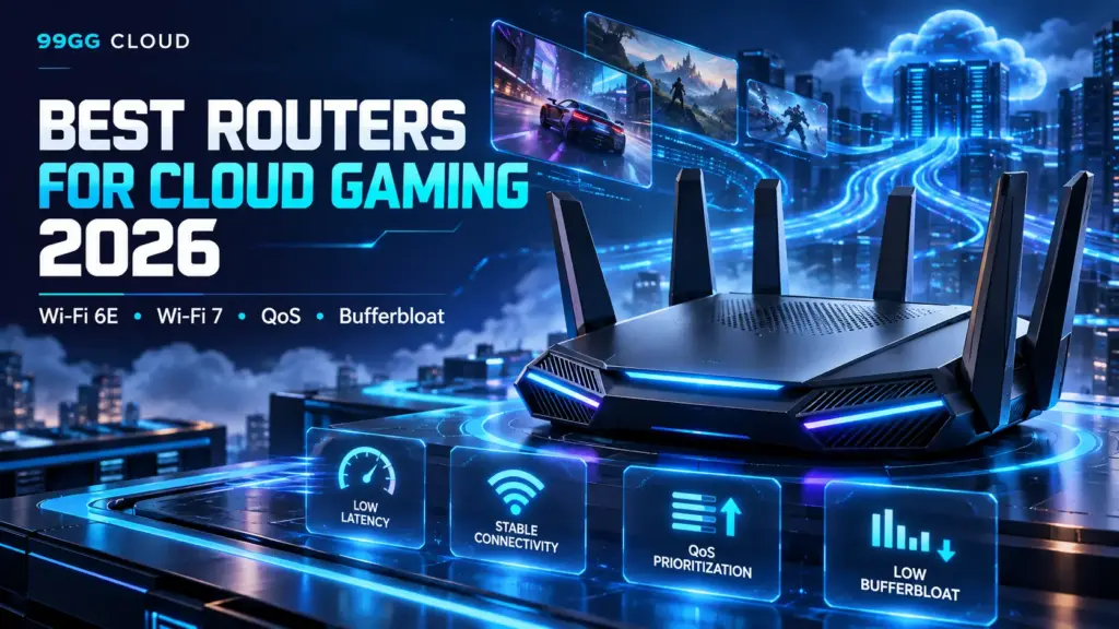 Best Routers for Cloud Gaming 2026: Wi-Fi 6E, Wi-Fi 7, QoS and Bufferbloat